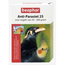 Beaphar anti parasiet 25 vogels